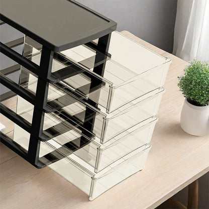 Allist Vista Modular Desktop Drawer System | High-Clarity Stationery & Tech Organizer