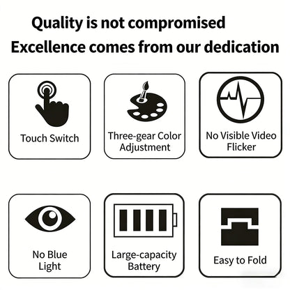 Allist™ Zenith Dual-Wing Workstation Lamp | Smart LED Display, Organizer & Phone Dock
