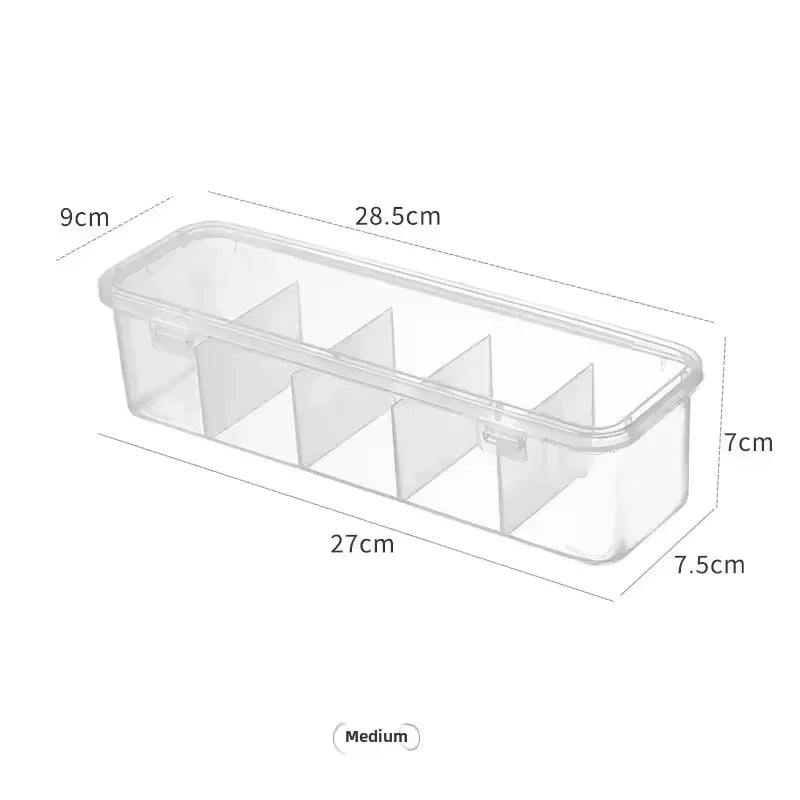 Allist ClearGrid Tech & Cable Vault | Modular Transparent Organizer & Dustproof Storage