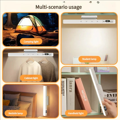 Allist™ Aura Magnetic Task Light | Smart LED Bar with Power Display & Remote Control