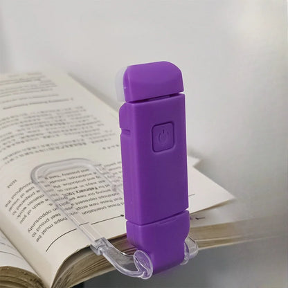 Allist Orbit Portable Reading Light | Multi-Axis Articulating Clip Lamp & Bookmark
