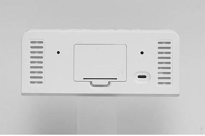 Allist Aura 7” LED Digital Command Clock | Dual Alarm, Temperature & Ambient Under-Glow