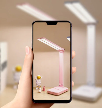 Allist Aero Dual-Wing Desk Lamp | Foldable Wide-Angle LED with Adaptive Eye-Care