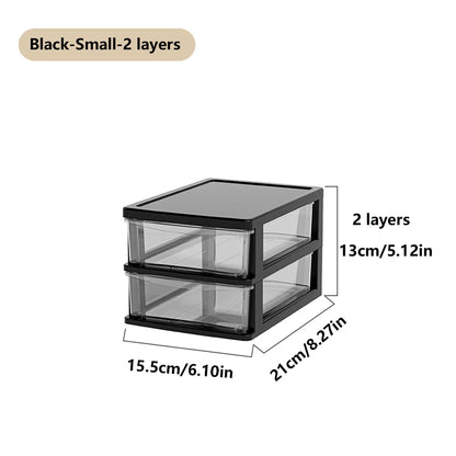 Allist Vista Modular Desktop Drawer System | High-Clarity Stationery & Tech Organizer