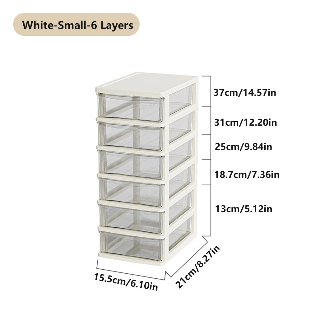 Allist Vista Modular Desktop Drawer System | High-Clarity Stationery & Tech Organizer