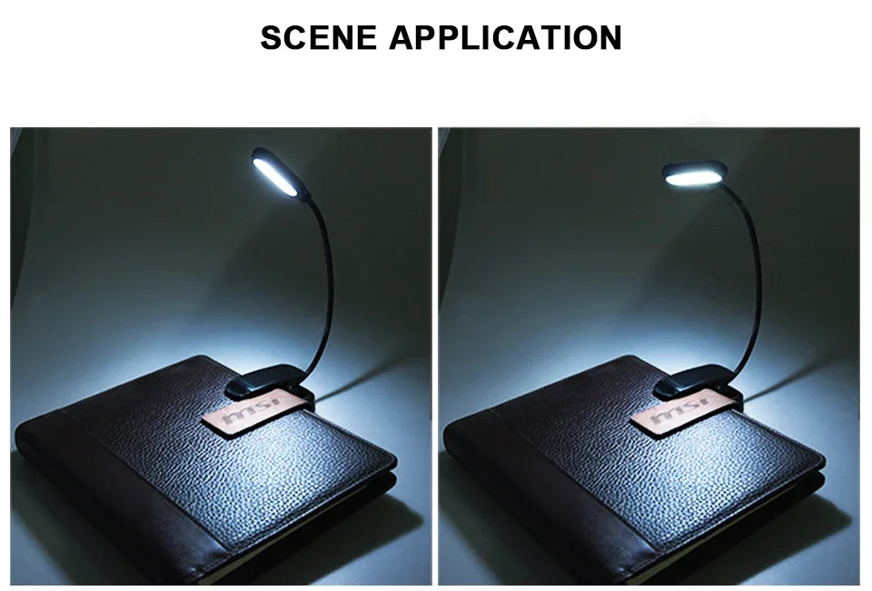 Allist Pivot 5-LED Clip-On Task Light | Ultra-Portable Flexible Reading & Focus Lamp