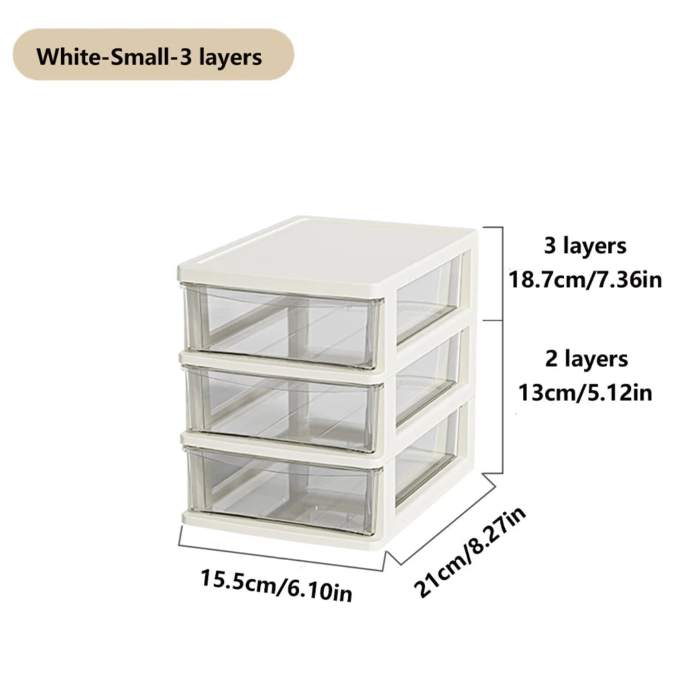 Allist Vista Modular Desktop Drawer System | High-Clarity Stationery & Tech Organizer