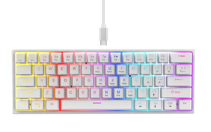 Allist K-104 Mechanical Workstation Keyboard | Tactile Blue Switches & Detachable Type-C Cable