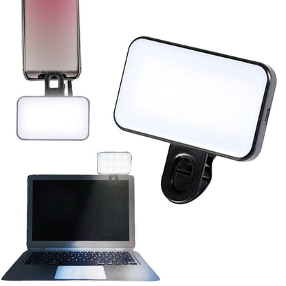 Allist AeroFill Video Task Light | Portable Clip-On LED for Zoom, Tablets & Smartphones