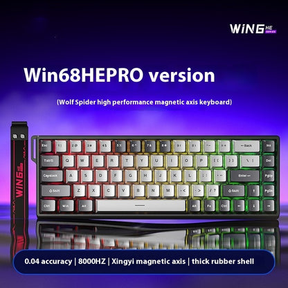 Magnetic Axis Mechanical Keyboard Specially For Gaming