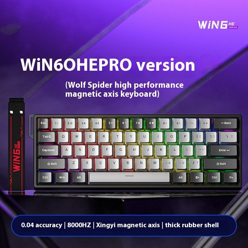 Magnetic Axis Mechanical Keyboard Specially For Gaming