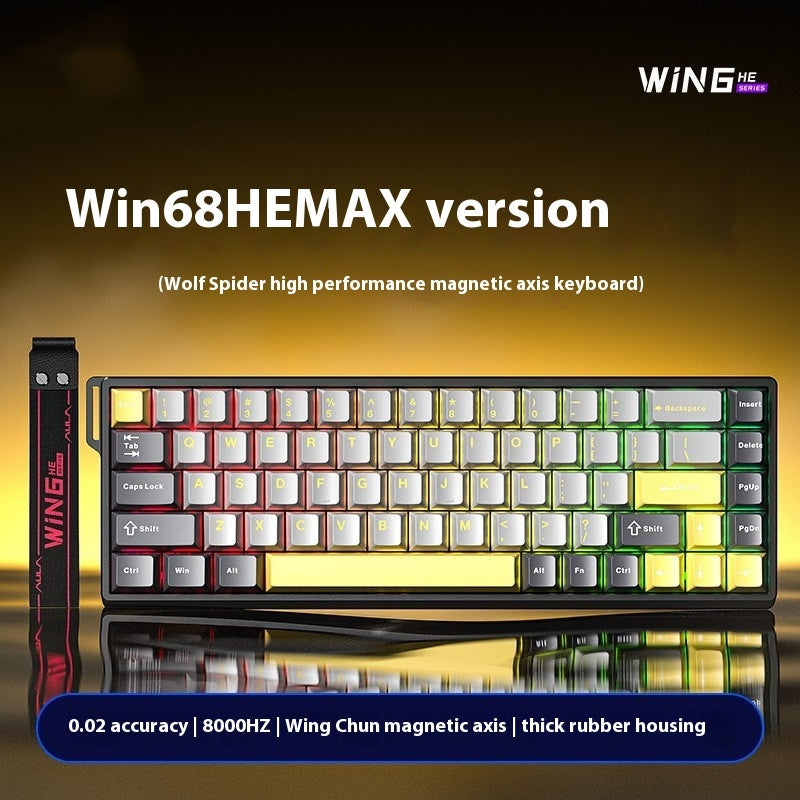 Magnetic Axis Mechanical Keyboard Specially For Gaming