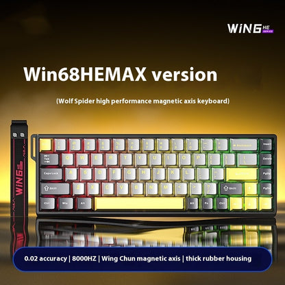 Magnetic Axis Mechanical Keyboard Specially For Gaming