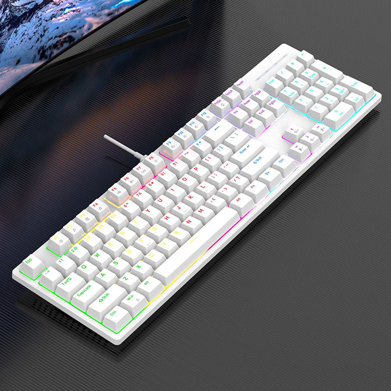 Allist K-104 Mechanical Workstation Keyboard | Tactile Blue Switches & Detachable Type-C Cable