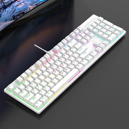 Allist K-104 Mechanical Workstation Keyboard | Tactile Blue Switches & Detachable Type-C Cable